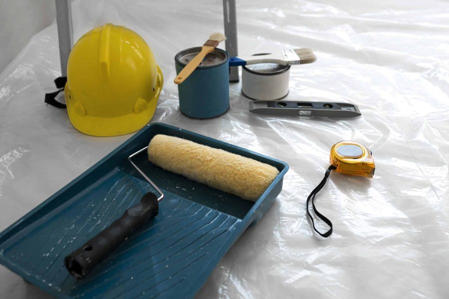 safety-tools-painting-work